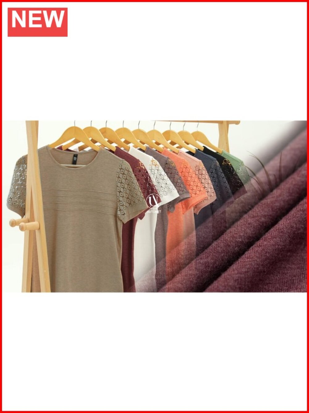 Women's Dressy Lace Short Sleeve T-Shirt Blouse Business Casual Top - Picture 6 of 6